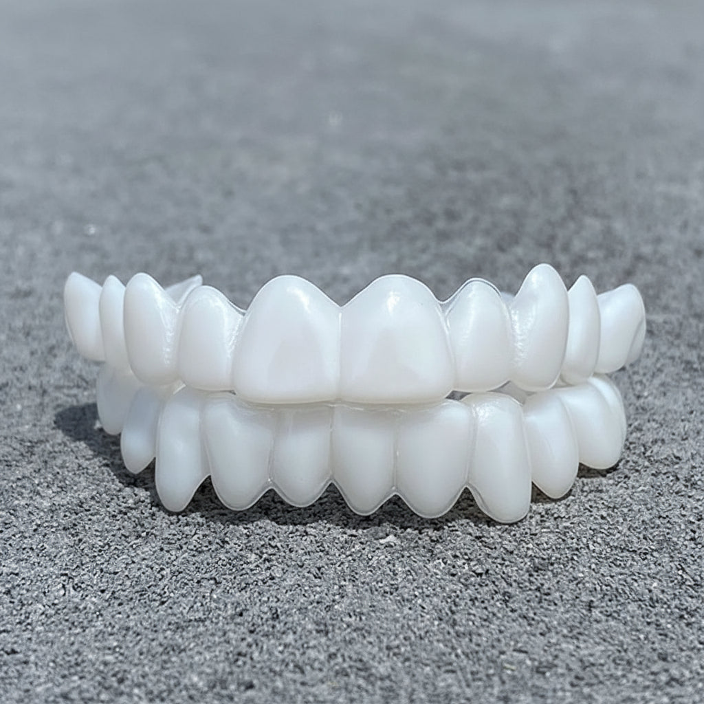 SmileFlex - Aesthetic Dentures with White Dental Lenses for Confidence 1