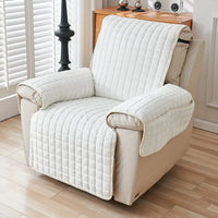 Snug Grid - Premium Microfiber Recliner Cover for Ultimate Comfort & Protection 10