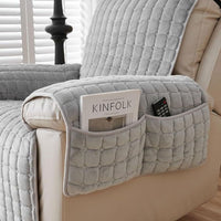 Snug Grid - Premium Microfiber Recliner Cover for Ultimate Comfort & Protection 6