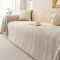 SnuggleTextile – Scratch-resistant & washable sofa cover made of chenille 0