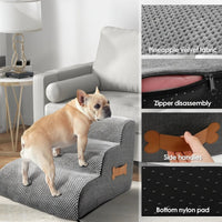 Soft Dog Stairs for Bed - Joint-Friendly Incline, Non-Slip Foam Steps 5