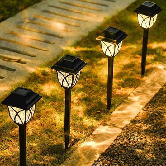 SolarGlow - Solar Garden Lights with Automatic On/Off for Outdoor Illumination 0