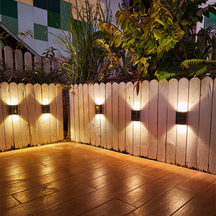 SolarGlow - Solar LED Wall Lights, Waterproof Outdoor Lighting with Automatic On/Off 1