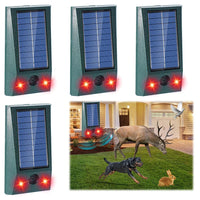 SolarGuardix - Ultrasonic Bird Repeller with Motion Detection and Solar Power 0