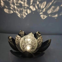 SolarLotus - Solar Powered Outdoor Lamp with Unique Lotus Design for Garden Lighting 8