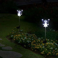 Solar Garden Lights - Elegant Solar Angel LED Outdoor Light with Weatherproof Design 4