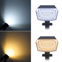 Solar Powered Flood Light - 59 LED Adjustable Brightness Outdoor Security Light, IP65 Waterproof 4