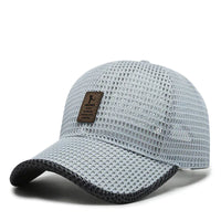PEAKBREEZE – Adjustable Mesh Hat for Sports and Casual Use