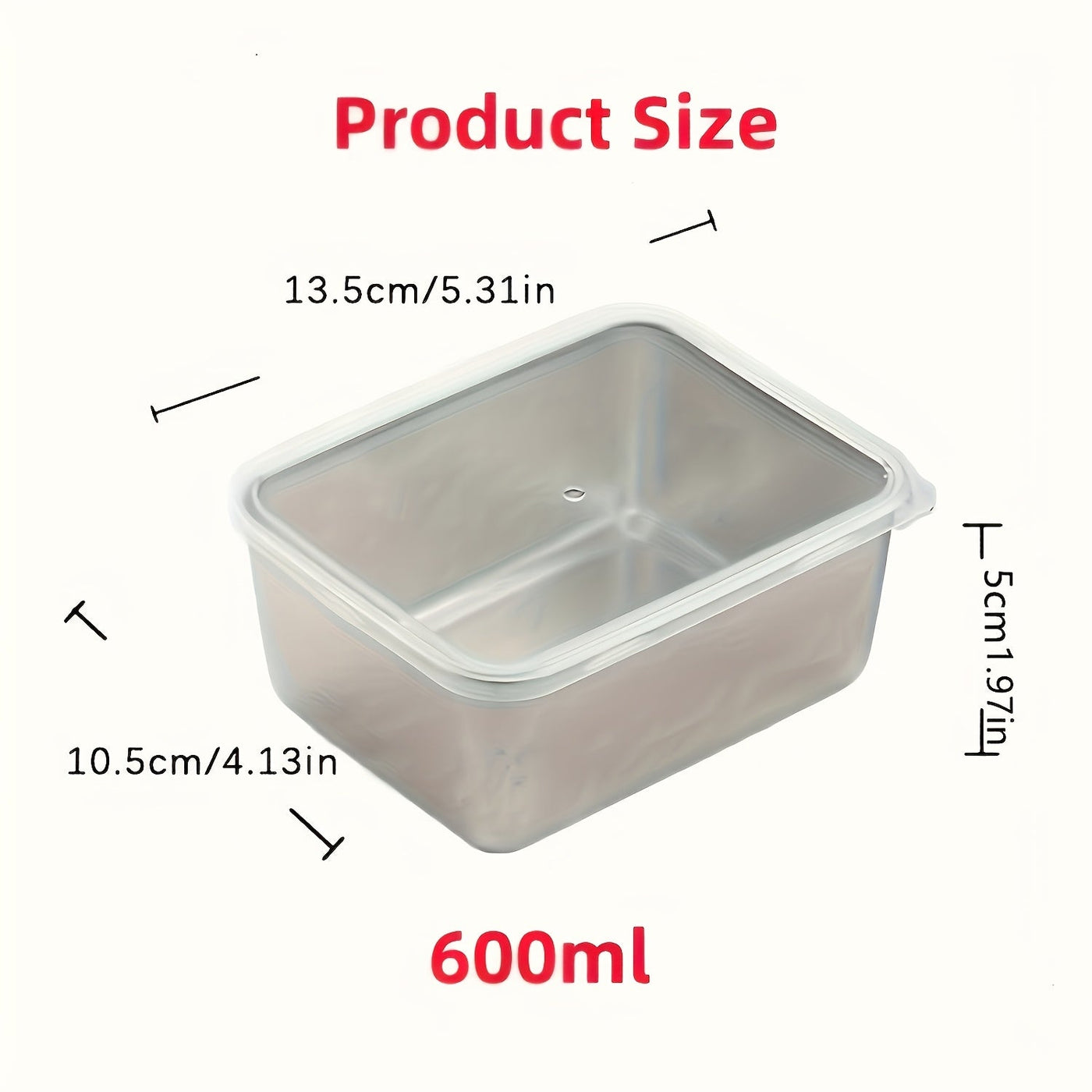 Stainless Steel 7-Piece Food Storage Containers Set - Leakproof & Stackable Meal Prep Solution 4