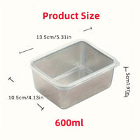 Stainless Steel 7-Piece Food Storage Containers Set - Leakproof & Stackable Meal Prep Solution 4