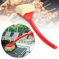 Steam Grill Cleaner Brush - Safe Non-Scratch BBQ Brush with Long Handle 1