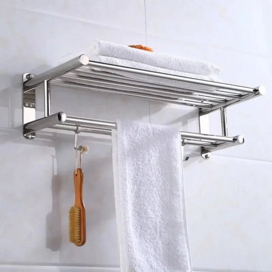 SteelRack stainless steel towel rail - Space-saving & stylish for every bathroom 0