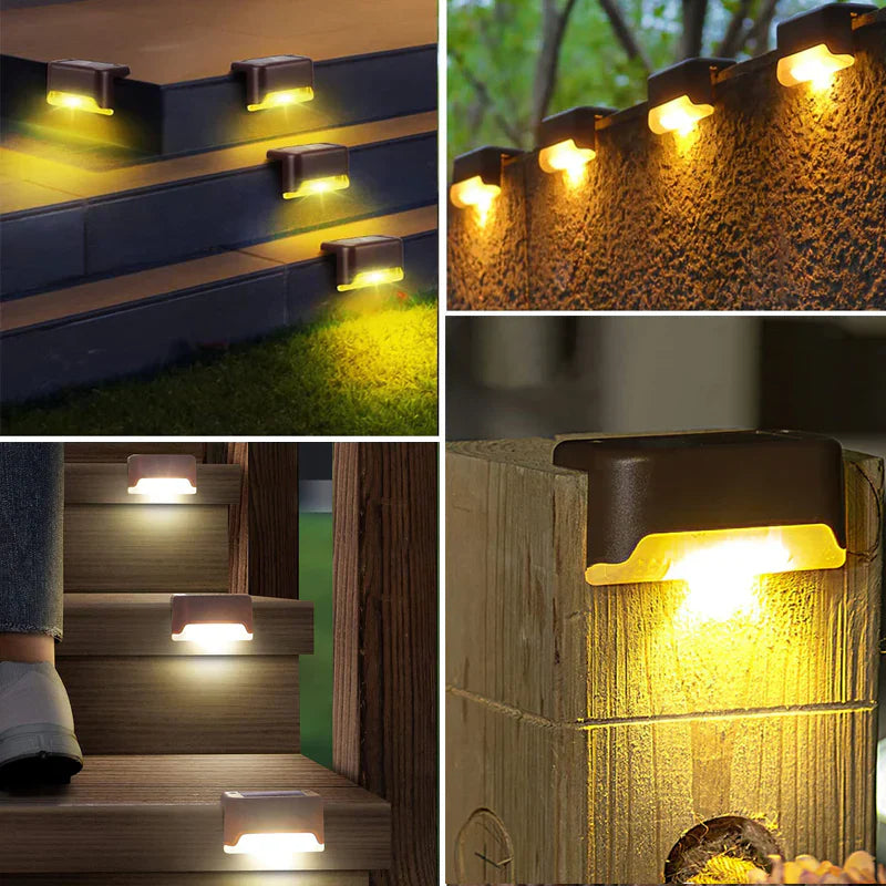 SunStep Solar Garden Lights - Weatherproof Outdoor Landscape Lighting, Easy Installation, Automatic Dusk-to-Dawn Illumination 2
