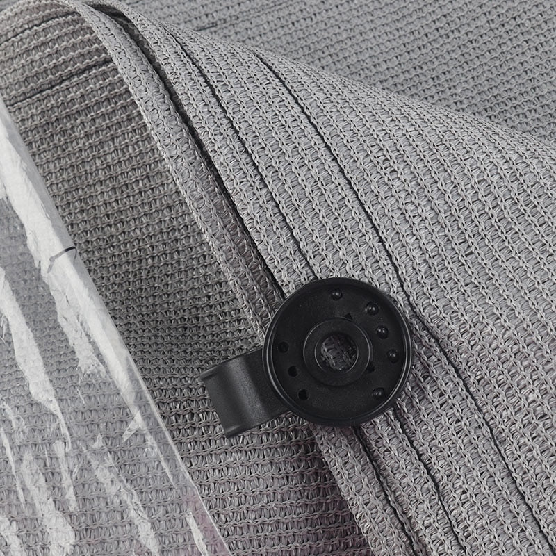 Sun Shade Fix Clamp Net Clip - Weather Resistant Fastening Solution for Secure Grip 1