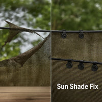 Sun Shade Fix Clamp Net Clip - Weather Resistant Fastening Solution for Secure Grip 3