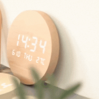 Svenna - Modern Digital Wall Clock Decor with Minimalist Scandinavian Design 1