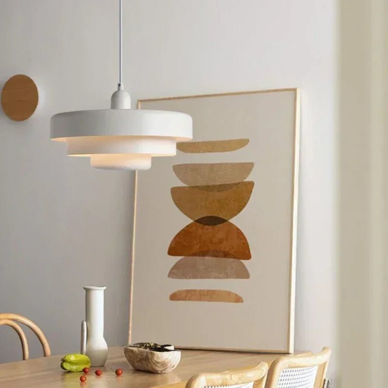 TRILORA – Elegant three-level pendant light in macaron colors 3