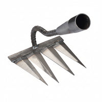TerraRake - Durable Metal Garden Rake for Efficient Weeding and Soil Preparation 0