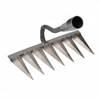 TerraRake - Durable Metal Garden Rake for Efficient Weeding and Soil Preparation 10