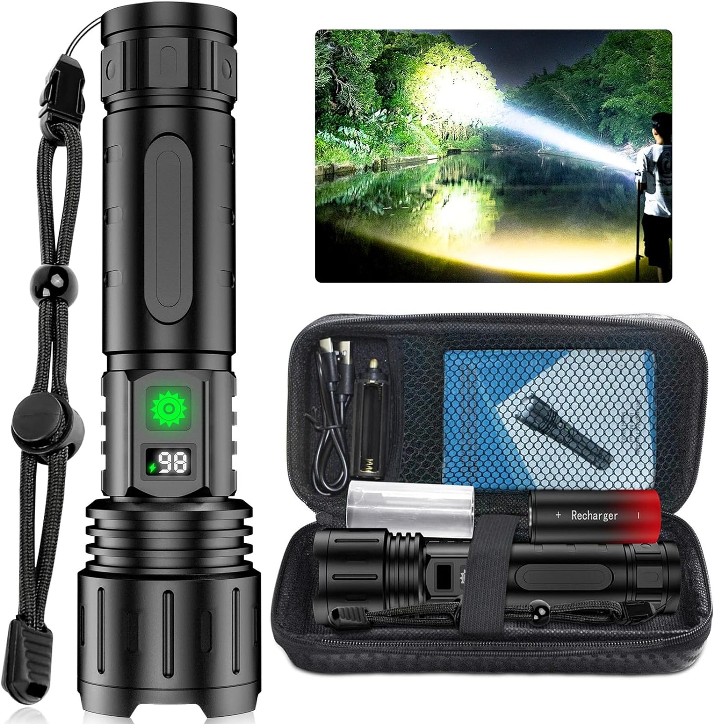 The brightest flashlight in the world 0