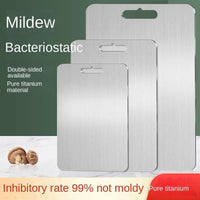 TitanClean Stainless Steel Cutting Board - Antibacterial & Scratch-Resistant 5