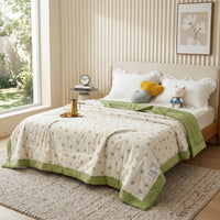 BLOOMCOOL – Floral Summer Quilt for Breathable Sleep