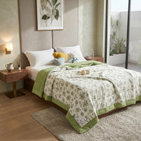 BLOOMCOOL – Floral Summer Quilt for Breathable Sleep