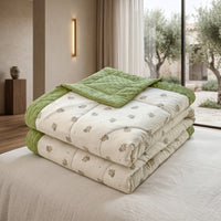 BLOOMCOOL – Floral Summer Quilt for Breathable Sleep