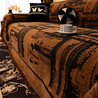 Tribal Geometric Chenille Sofa Cover - Durable Slipcover for Sofas & Couch 5
