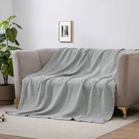 CLOUDSOFT - Ultra-Soft Cotton Blanket for Breathable Everyday Comfort
