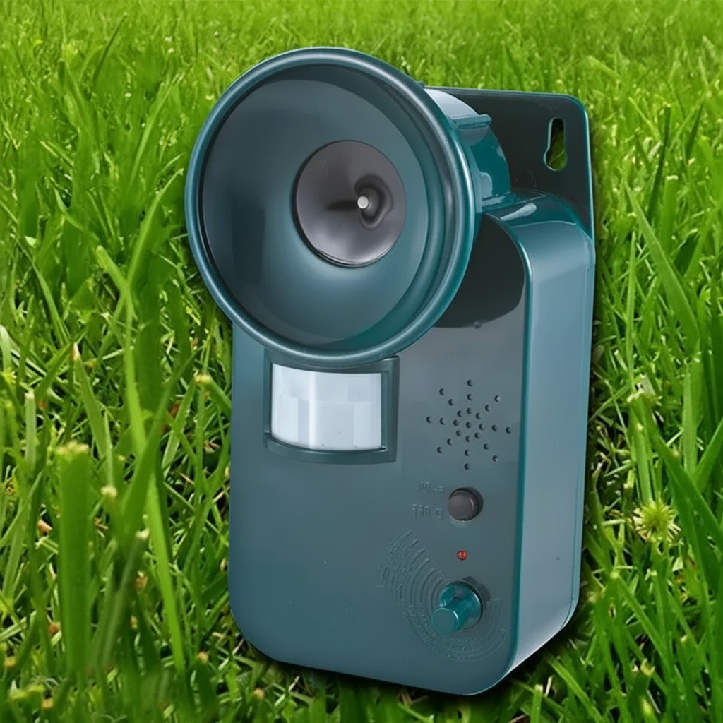 Ultra Sonic Pest Repeller - 5000 Sqft Motion Sensor Animal Control Device 0