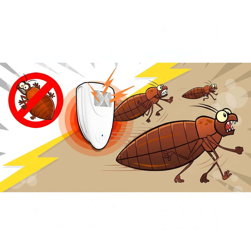 Ultrasonic Bed Bug Killer - Effective Pest Repeller for Safe Home Protection 6
