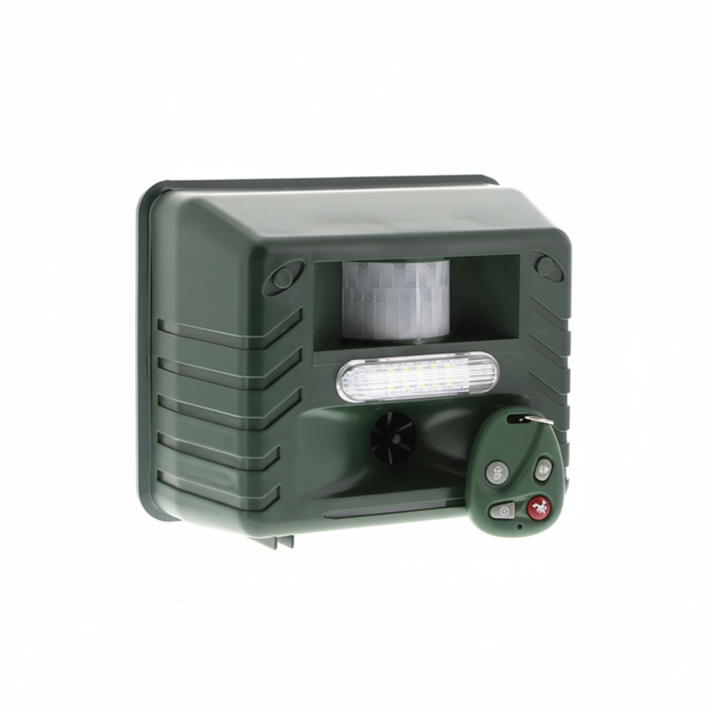 Ultrasonic Bird Repeller - Effective Woodpecker Deterrent Device for Gardens 0