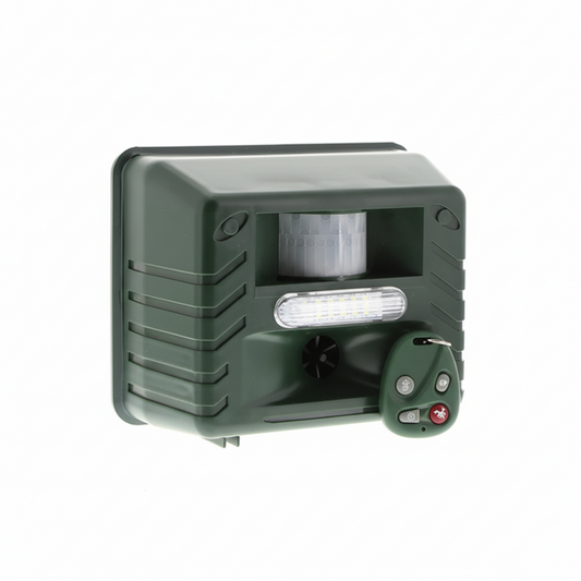 Ultrasonic Bird Repeller - Effective Woodpecker Deterrent Device for Gardens 0