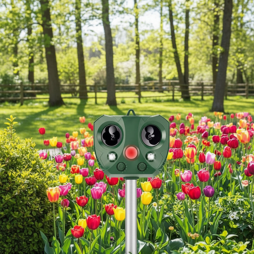 VERMINEX – Pest Repeller – Intelligent Ultrasonic Motion Protection