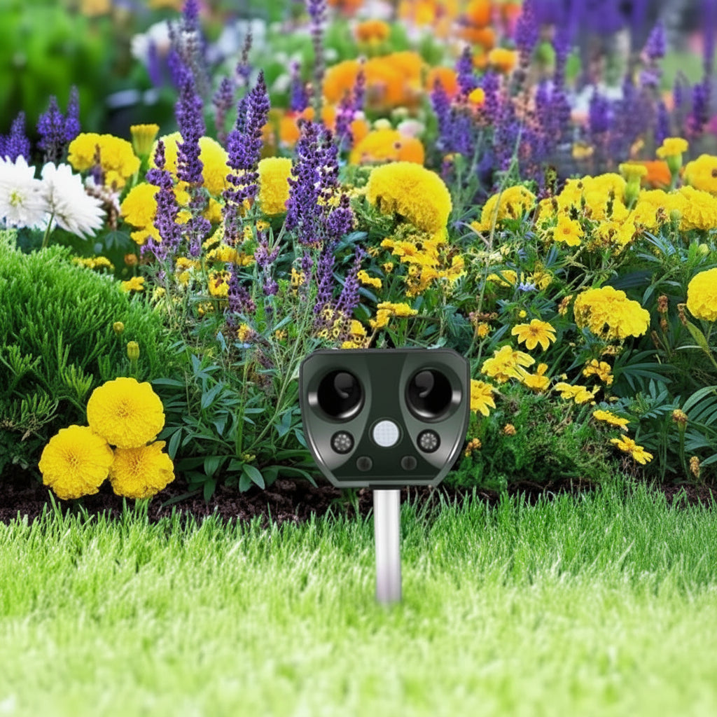 VERMINEX – Pest Repeller – Intelligent Ultrasonic Motion Protection