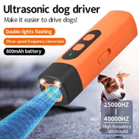 Ultrasonic Dog Bark Control Device - Rechargeable Anti Bark Collar Trainer 0