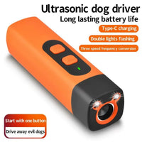 Ultrasonic Dog Bark Control Device - Rechargeable Anti Bark Collar Trainer 2