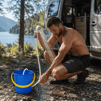 CAMPFLOW – Outdoor-Duschset für Wandern, Camping und Strandtage
