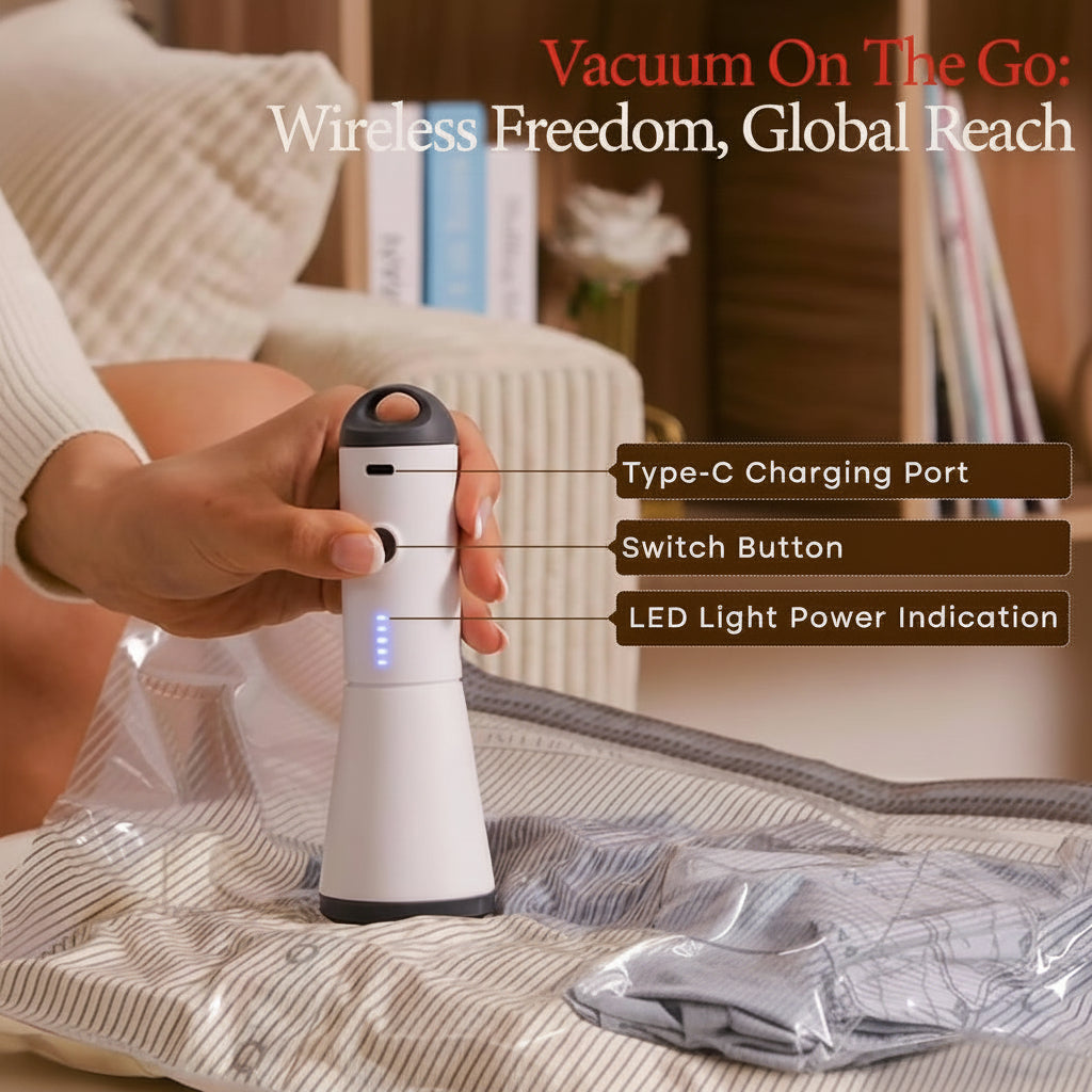 AIRVEX – Vacuum Storage Solution for Maximizing Luggage Space