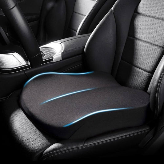 ViewBoost - Ergonomic Car Seat Cushion for Comfort with Memory Foam Support 0