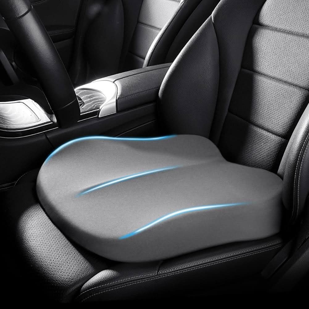 ViewBoost - Ergonomic Car Seat Cushion for Comfort with Memory Foam Support 10