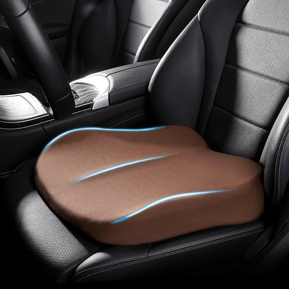 ViewBoost - Ergonomic Car Seat Cushion for Comfort with Memory Foam Support 12