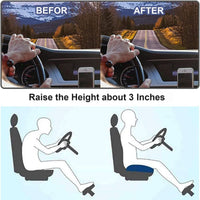 ViewBoost - Ergonomic Car Seat Cushion for Comfort with Memory Foam Support 3