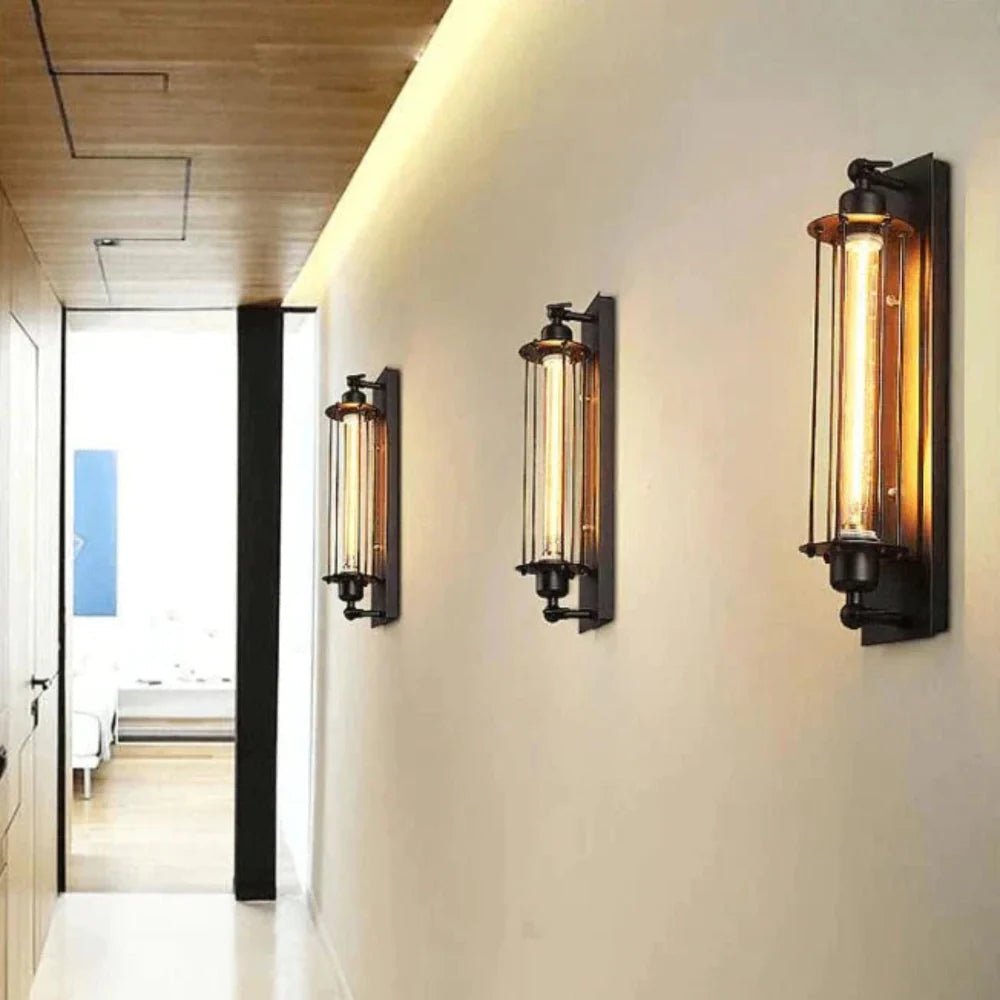 Vintage LED Wall Light - Classic Wall Sconces for Cozy Atmosphere & Easy Installation 4