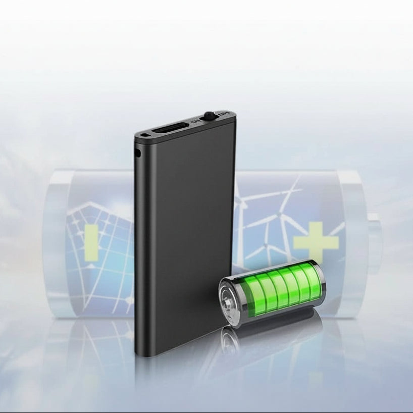 VoiceNote Mini – Ultra-light Dictation Device with Voice Activation & 32 GB Storage 5