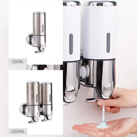 WANDCLEAN Wall-Mounted Soap Dispenser - Modern Stainless Steel Kitchen & Hand Soap Dispenser 2