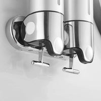 WANDCLEAN Wall-Mounted Soap Dispenser - Modern Stainless Steel Kitchen & Hand Soap Dispenser 4