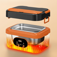 WORKWARM Electric Lunch Box - Wireless Self-Heating with Smart Timer, 1000ml Capacity 3