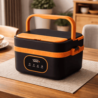 WORKWARM Electric Lunch Box - Wireless Self-Heating with Smart Timer, 1000ml Capacity 4